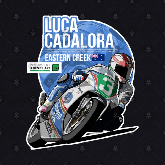 Luca Cadalora 1991 Eastern Creek by lavonneroberson